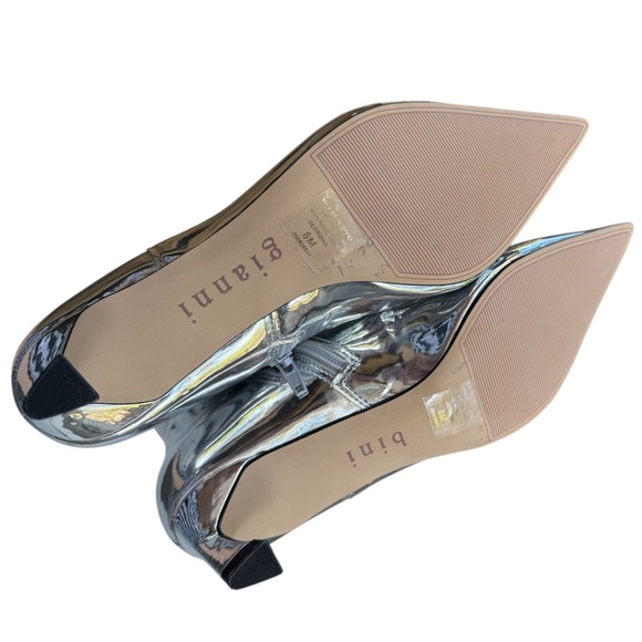 Silver ankle boots NWT Gianni Bini size 8 - Picture 7 of 7